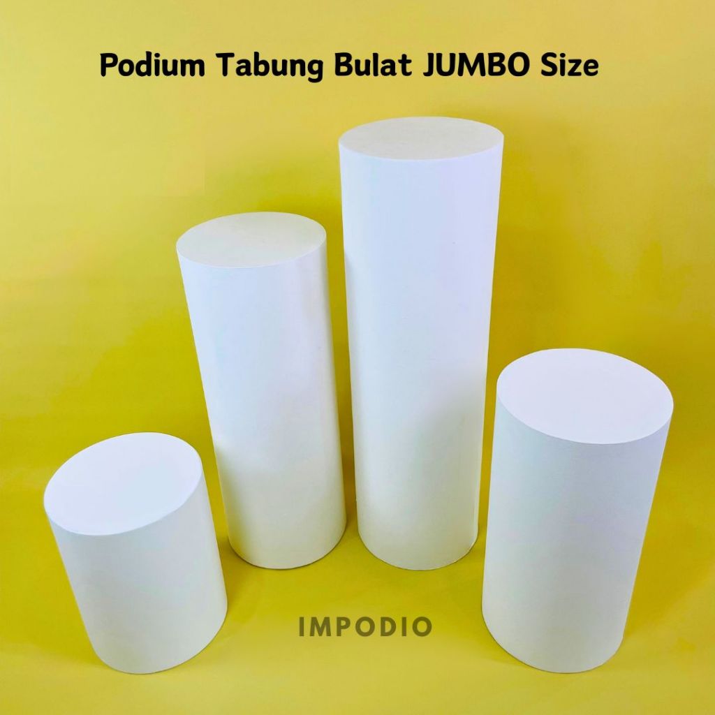 IMPODIO Round Podium Big Size - Display Produk Besar Props Foto