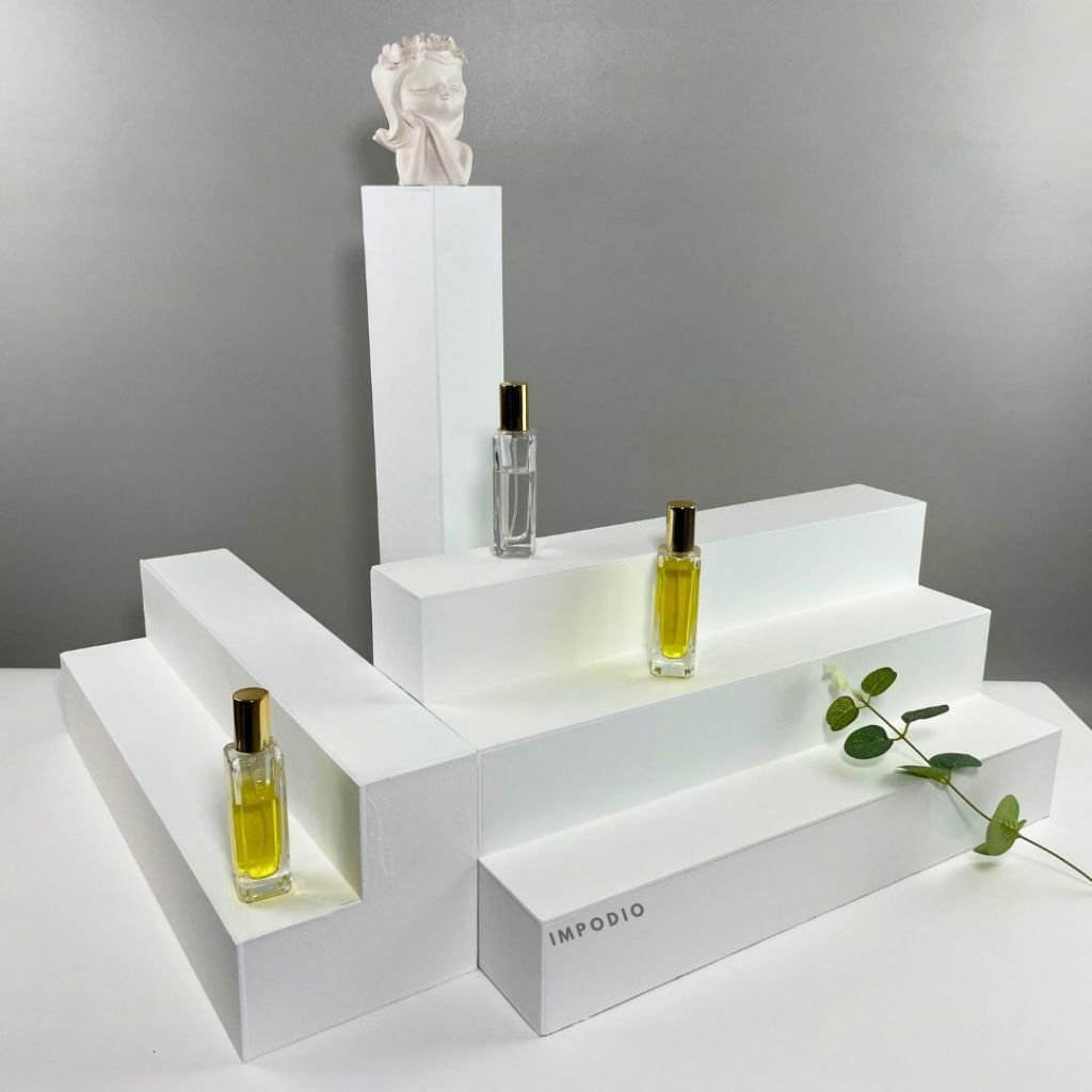 IMPODIO Tangga Podium Kayu Panjang 3 Ukuran - Display Produk Props Foto