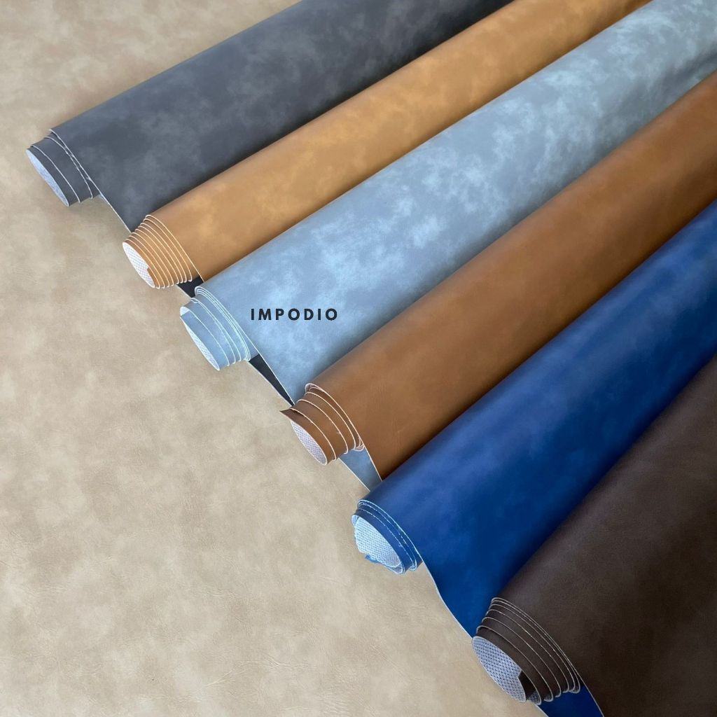 IMPODIO Background kulit - Faux Leather 70x100cm - Alas foto produk