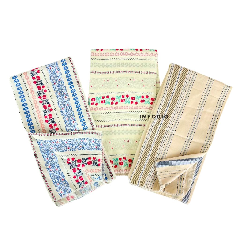 IMPODIO Napkin Shabby Chic Kain Rayon - Serbet Alas Foto Produk