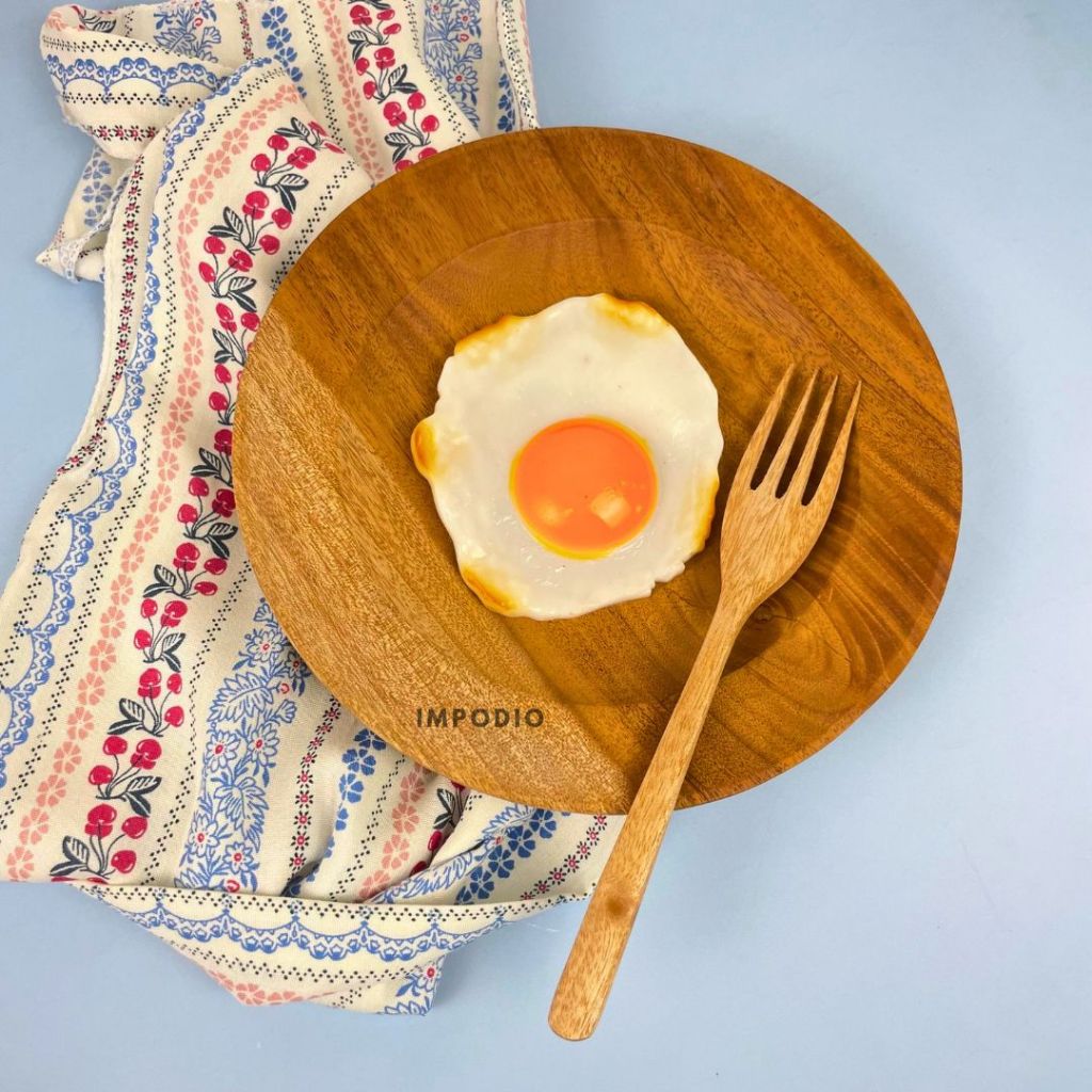 IMPODIO Fake Egg – Telur mata sapi Artificial Palsu - close up