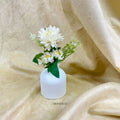 IMPODIO Kain Suede background foto produk - Props foto konten - tampak samping