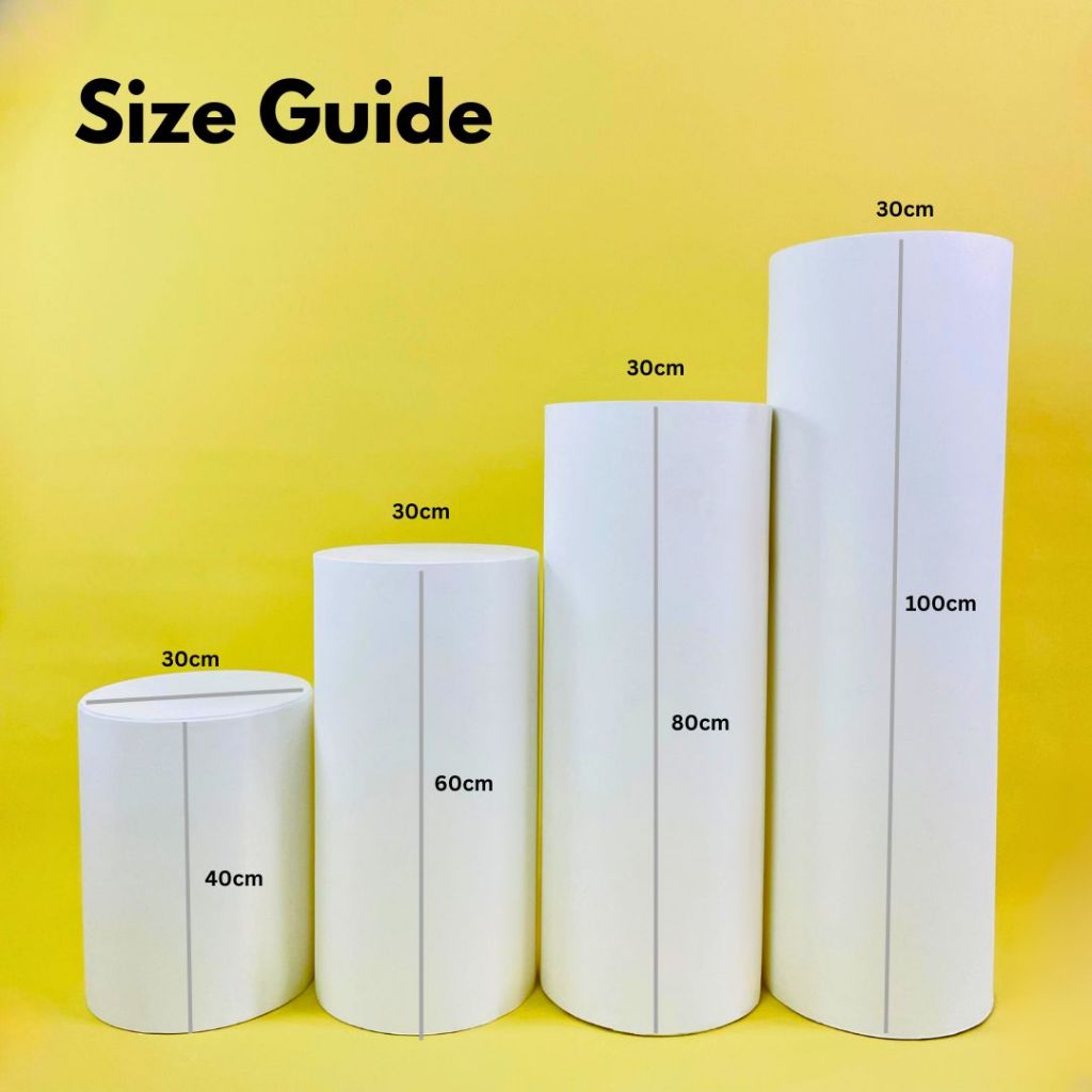 IMPODIO Round Podium Big Size - Display Produk Besar Props Foto