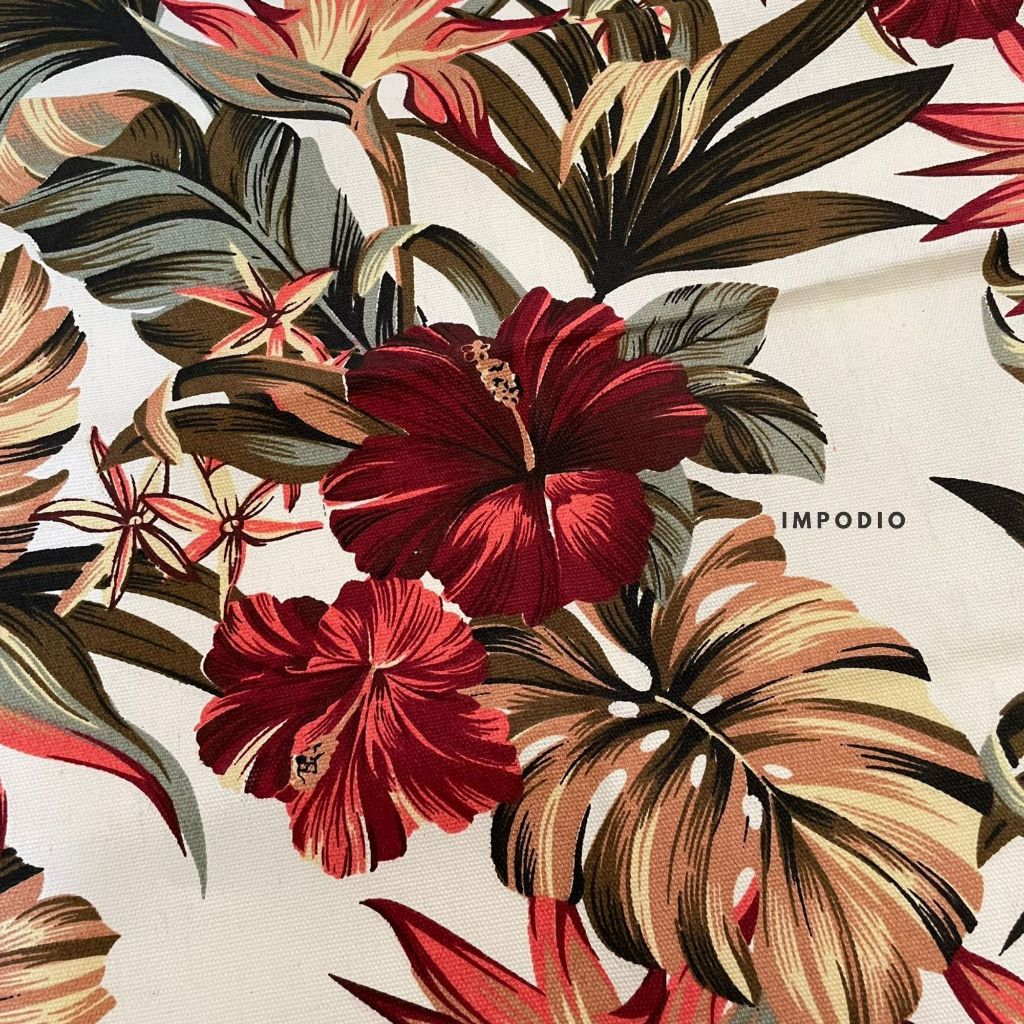 IMPODIO Tropical Napkin /kain kanvas props foto