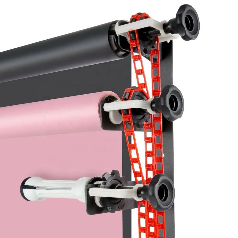 Kerekan background 6 roller manual backdrop photography untuk studio