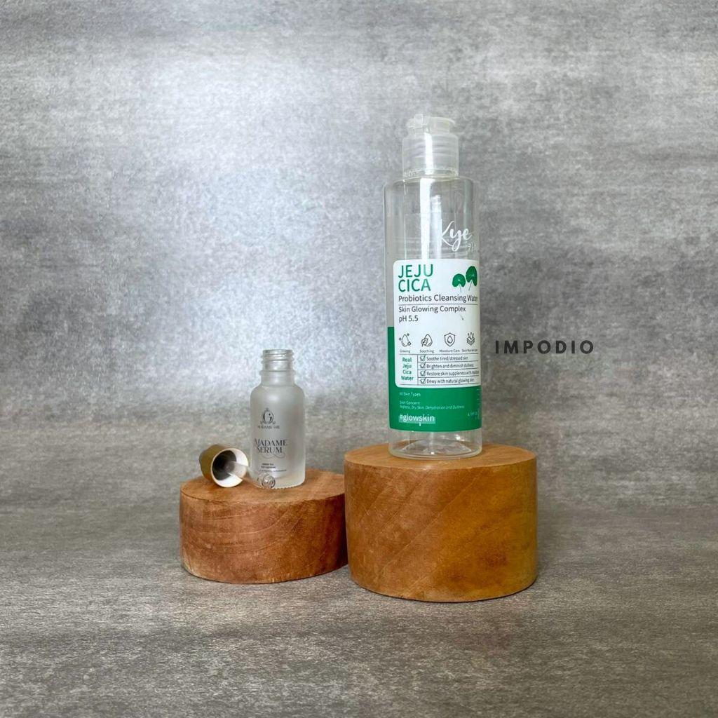 IMPODIO Paket Geometri Podium kayu - Props foto produk