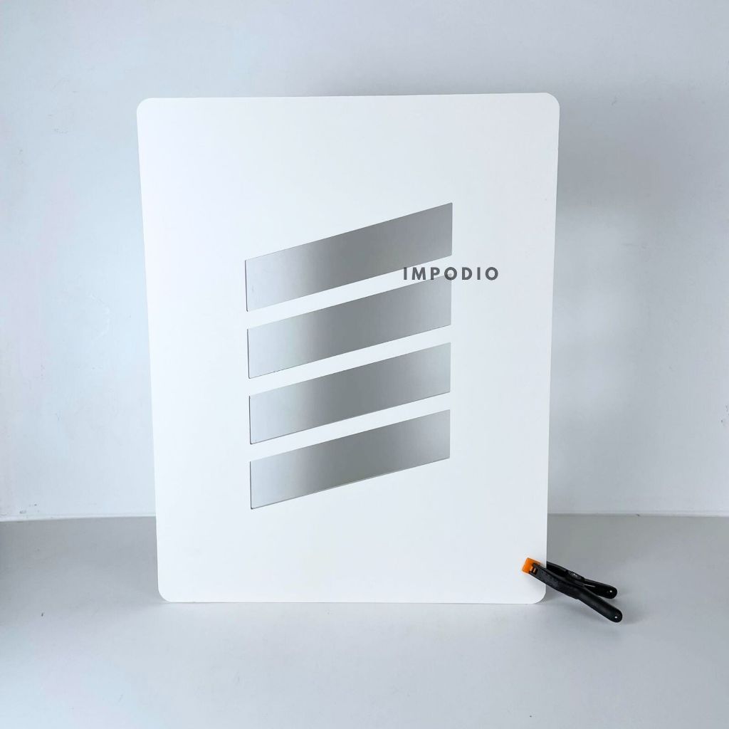 IMPODIO Papan Refleksi Shadow Photography Board - GOBO Light Props - lifestyle