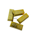 IMPODIO Emas Batangan Artificial - Fine Gold Miniatur Props Foto