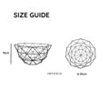 IMPODIO Keranjang Buah Besi Panier Wire Fruit Bowl - dalam penggunaan