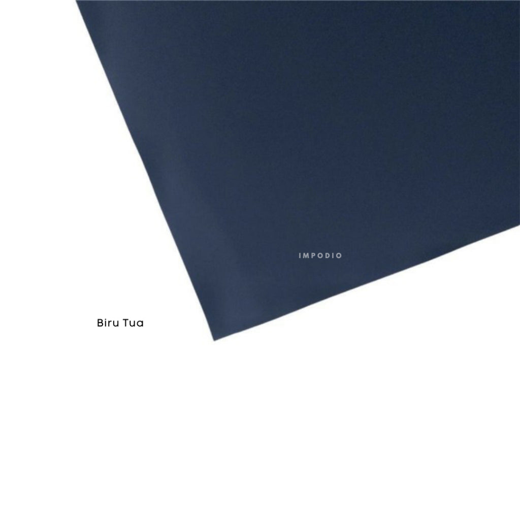 IMPODIO Background Warna Polos Bahan Sintetis Ukuran 400 x 140 cm - Backdrop Fotografi Waterproof