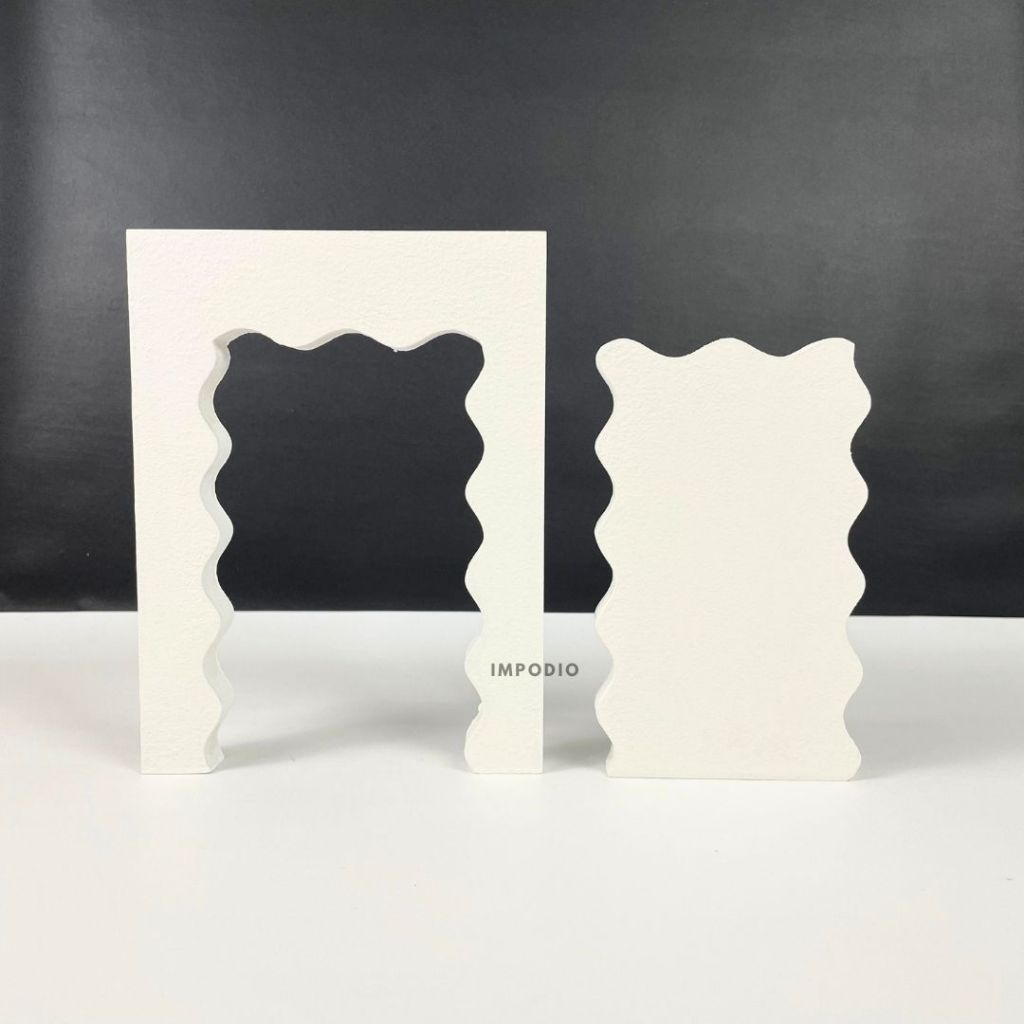 IMPODIO Window Geometry Kayu  Set- Props Foto Produk Aesthetic