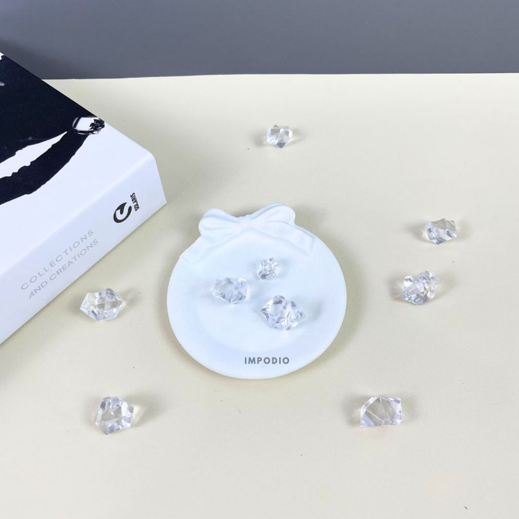 IMPODIO Mini Flower Vase Concrete Mini Nordic  Aesthetic berbagai variant-  Vas Bunga Dekorasi Meja Props Foto Produk