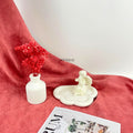IMPODIO Concrete Tray Nampan Coaster Aesthetic - background putih