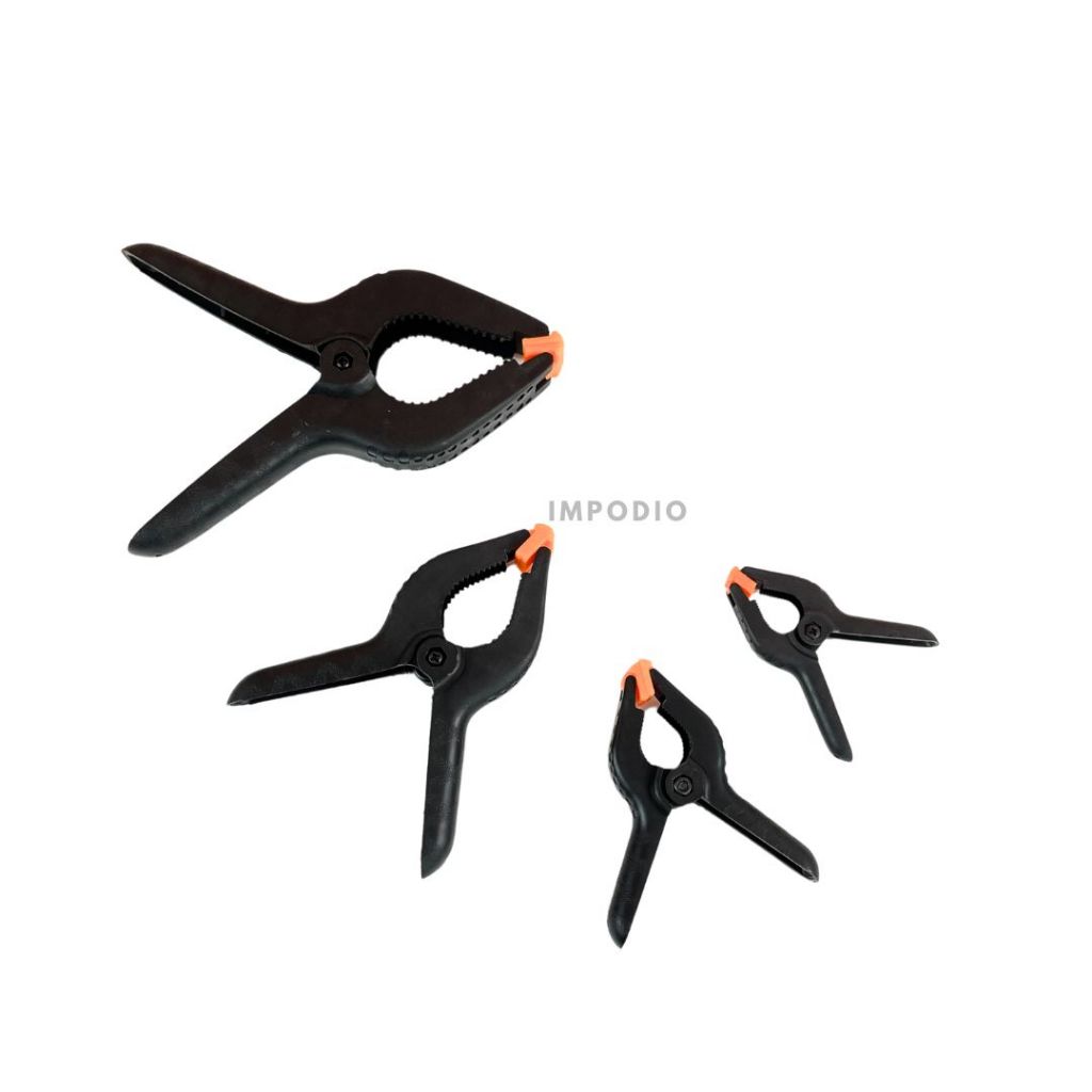 IMPODIO Jepit Background Foto Studio clamp 3 varian ukuran