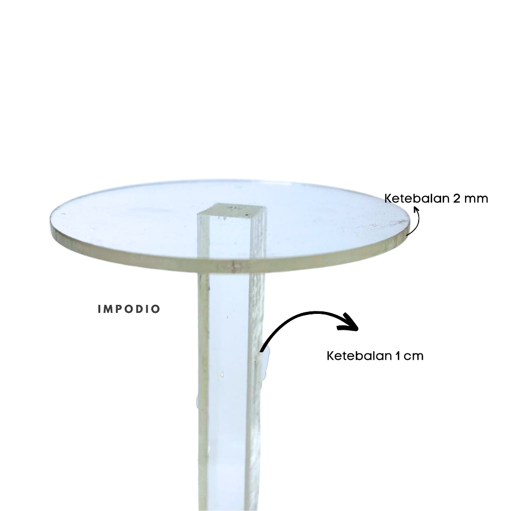 IMPODIO DIY acrylic stand bundle 3 pcs - props foto