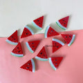 IMPODIO Buah Slice IMPODIO Apel Semangka dan Lemon Artificial - background putih