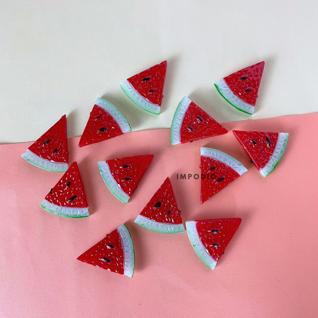 Buah Slice IMPODIO Apel Semangka dan Lemon Artificial - Buah Palsu