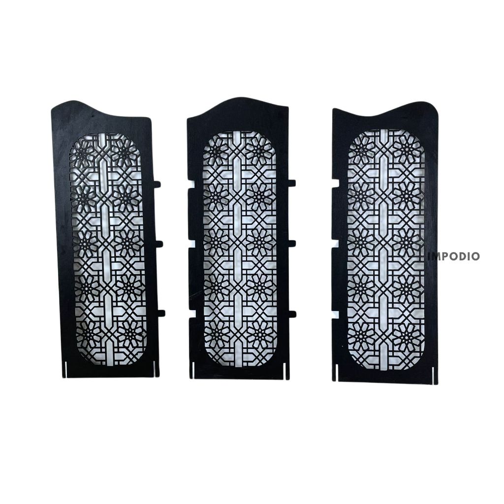 IMPODIO Gobo Jendela Panel Dekorasi - Properti Foto Produk