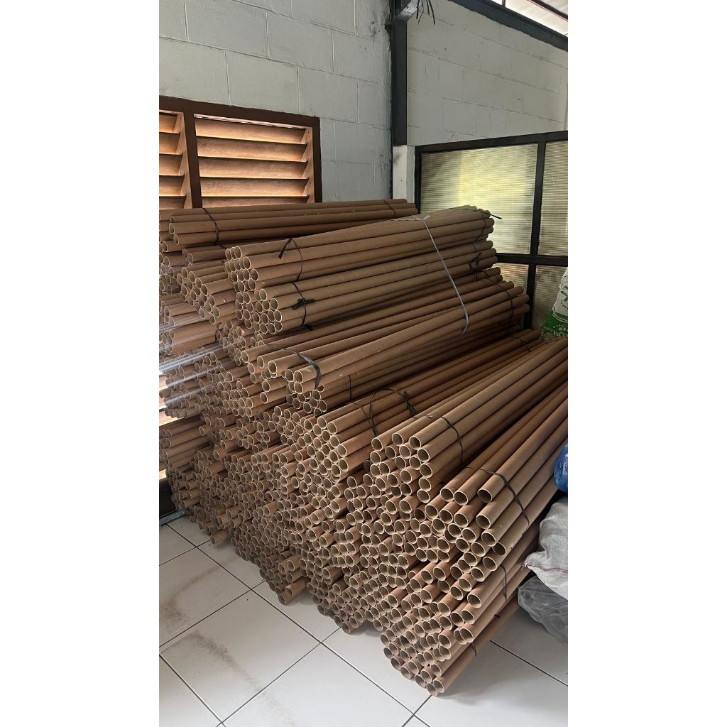 Selongsong karton / paper core BARU diameter 4cm tebal untuk tambahan packing background dan alasfoto