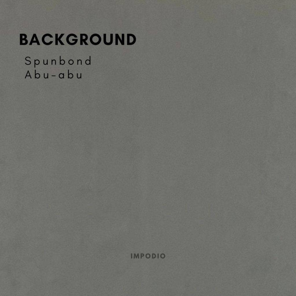 IMPODIO greenscreen spunbond backdropfoto Abu-abu Ukuran 1.6m x permeter