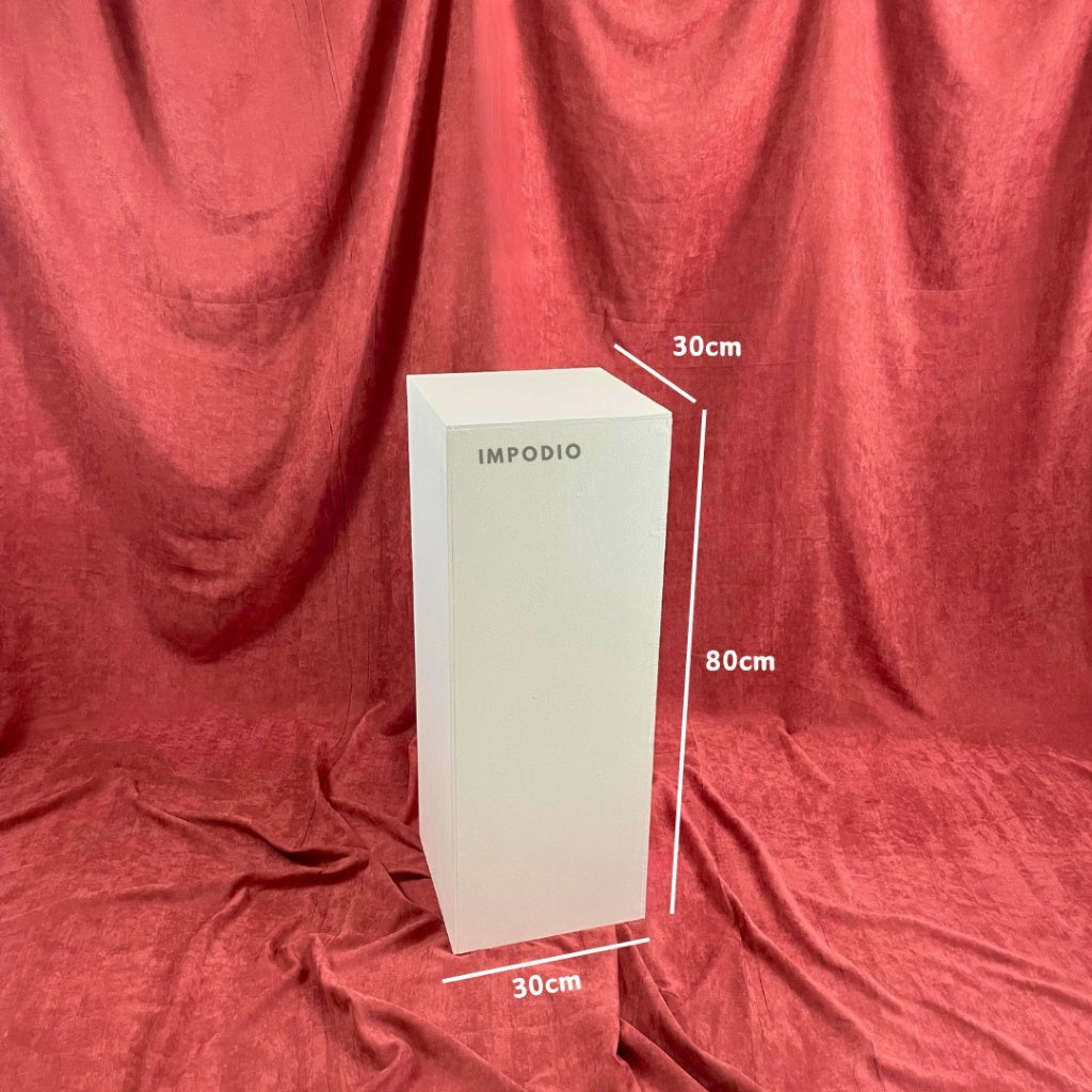 IMPODIO Podium Balok Kayu Extra Large - Props Foto Studio Display Produk