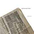 IMPODIO Napkin Canvas motif koran kain props foto food styling - dalam penggunaan