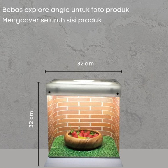 IMPODIO Box studio panorama ukuran A1( 63cm X 50cm )