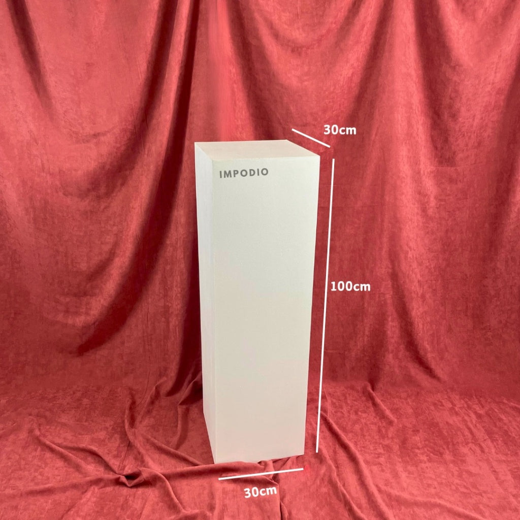 IMPODIO Podium Balok Kayu Extra Large - Props Foto Studio Display Produk