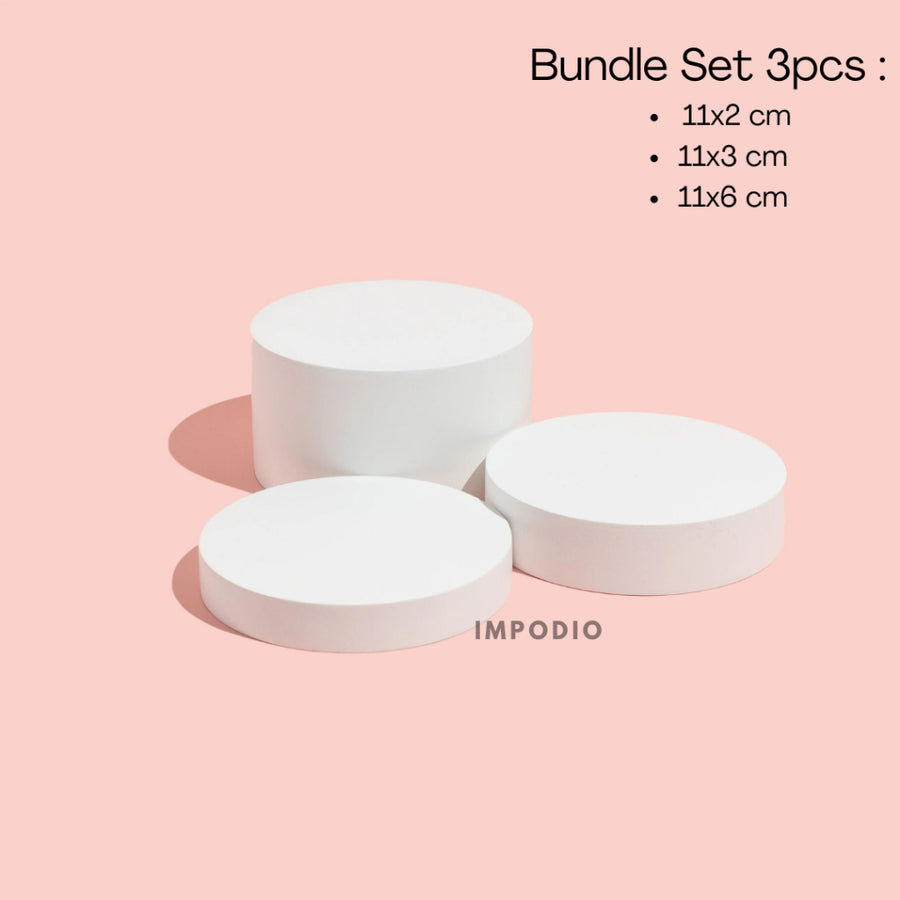 IMPODIO Set 3pcs Lingkaran Geometry Display produk