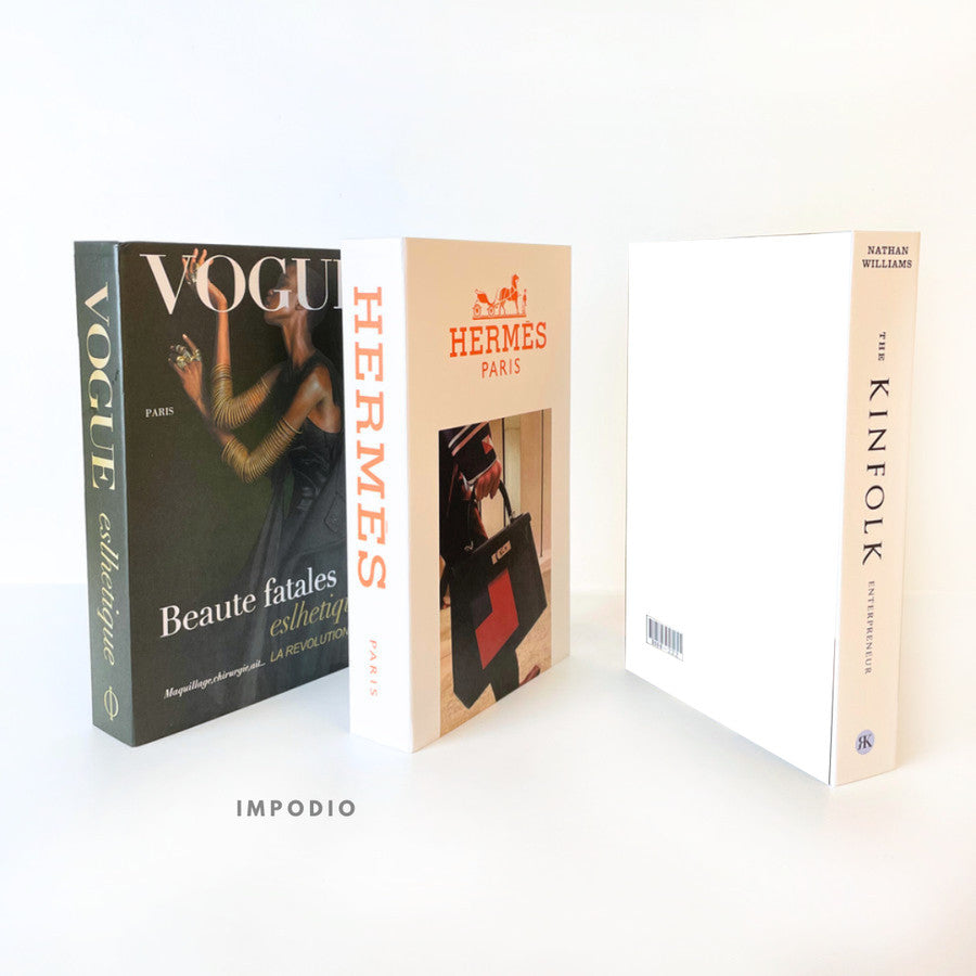 IMPODIO Dummy Book - Buku Palsu Dummy Model Terkini - Props Foto - dalam penggunaan