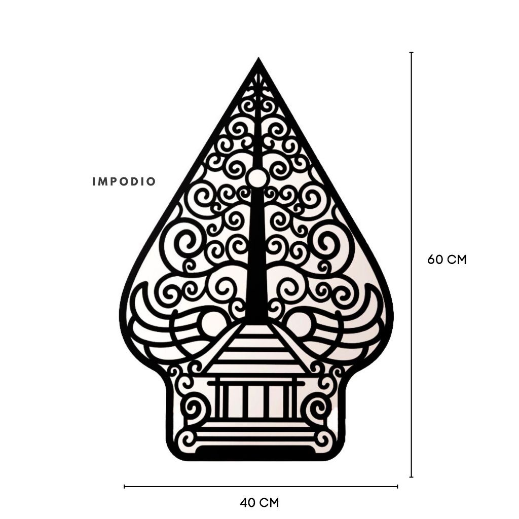 IMPODIO Gobo jumbo 60 cm x 40cm – cookie pengatur efek bayangan props - dalam penggunaan