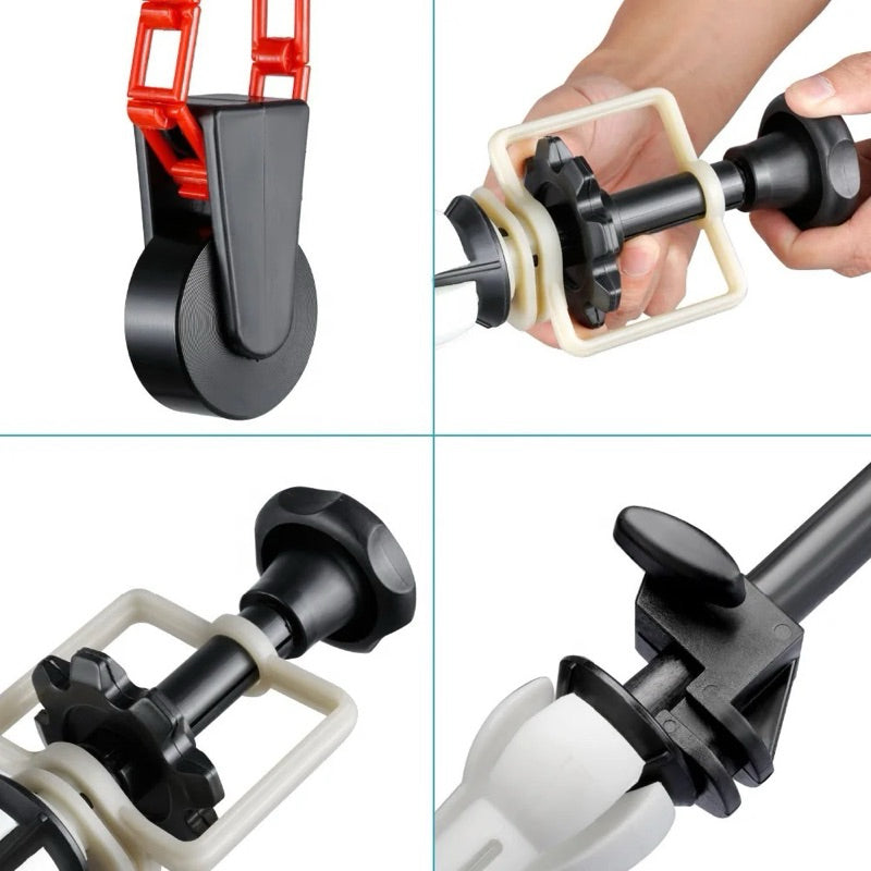 Kerekan background 6 roller manual backdrop photography untuk studio