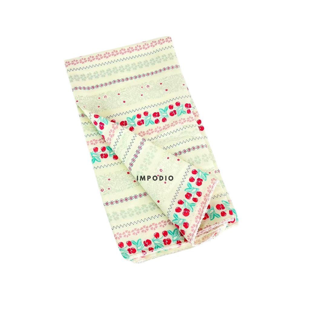 IMPODIO Napkin Shabby Chic Kain Rayon - Serbet Alas Foto Produk - packaging