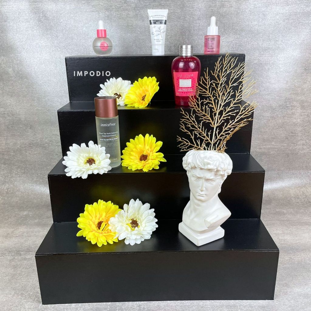 IMPODIO Tangga Podium Kayu Ukuran Jumbo - props foto / display barang