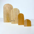 IMPODIO Arch Kayu solid Aesthetic 2 ukuran - Wooden Props Foto - tampak samping
