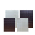 IMPODIO Hardboard Alas Foto Papan Tiles Stripe Wall Panel - packaging