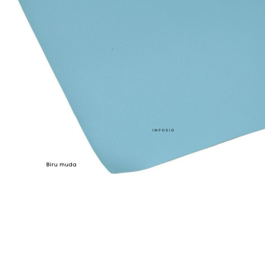 IMPODIO Background Warna Polos Bahan Sintetis Ukuran 400 x 140 cm - Backdrop Fotografi Waterproof