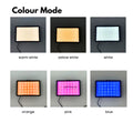 IMPODIO LED Panel Fill Light RGB 8watt 19x13cm High CRI95 - close up