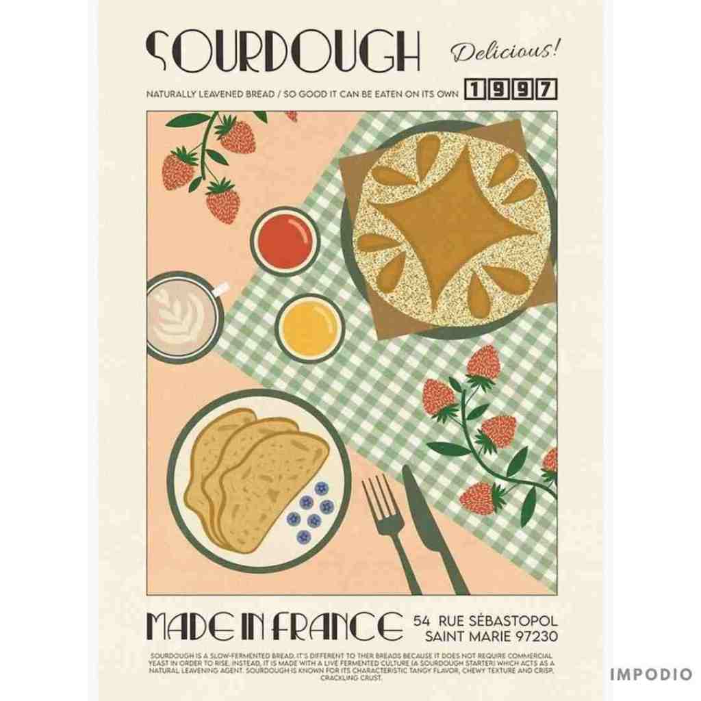 IMPODIO Cover Majalah Vintage Style Aesthetic Bahan Kanvas - foto 9