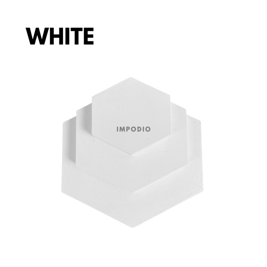 IMPODIO Podium Stage Kayu 3 Tingkat Display Produk Miniatur - Dekorasi Props Foto Produk