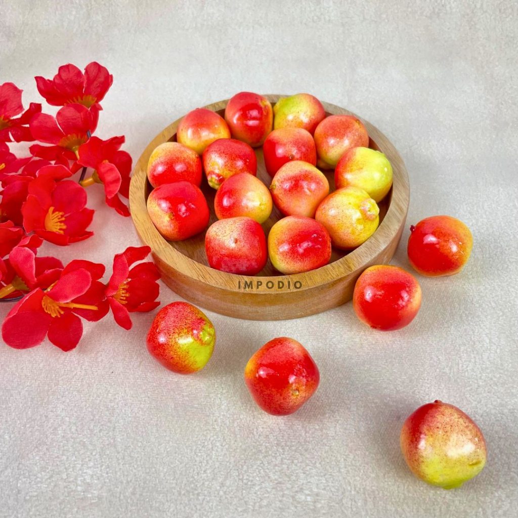 IMPODIO Buah Buahan Mini Palsu Satuan / Fake Artificial Fruits - Dekorasi Props Foto