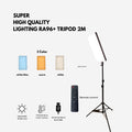 IMPODIO LED Lampu Fotografi Studio 24