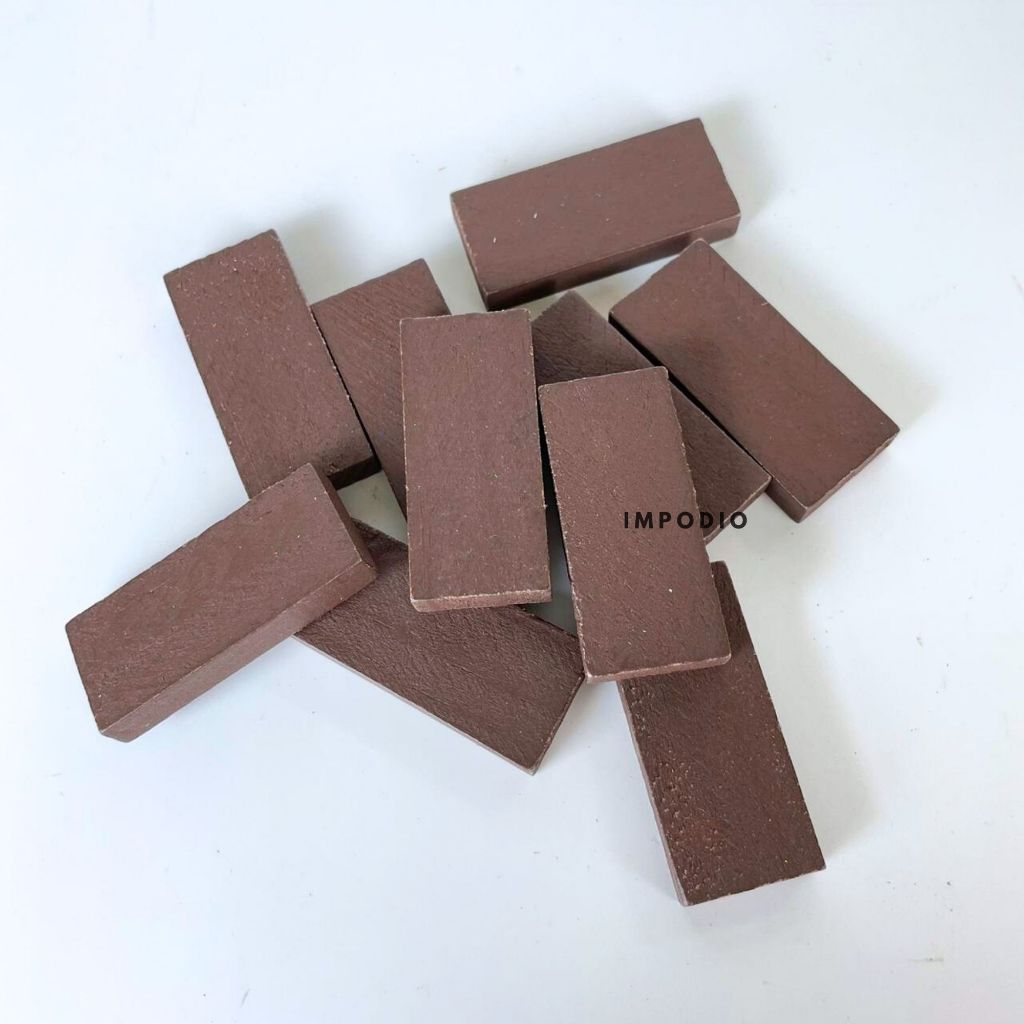Balok kayu mini warna warni ukuran 44mm x 19mm - props decoration