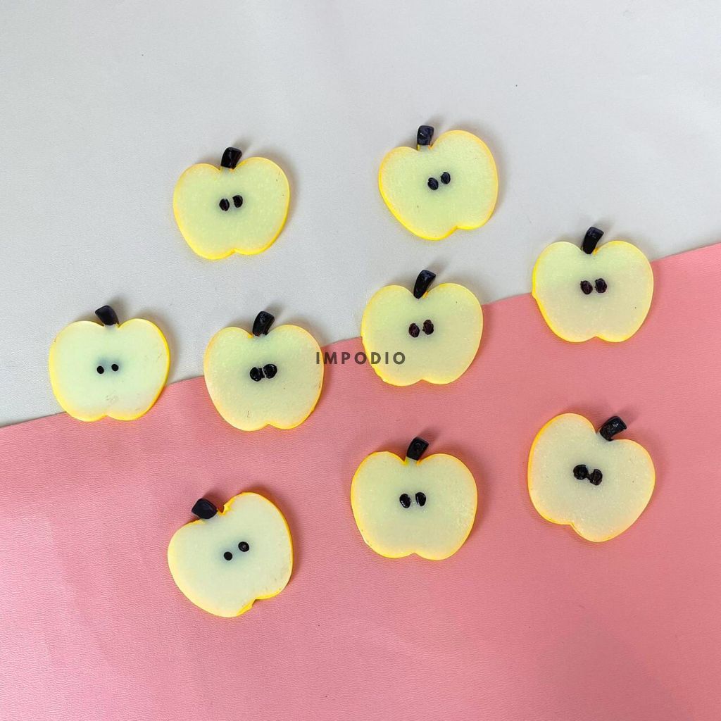 Buah Slice IMPODIO Apel Semangka dan Lemon Artificial - Buah Palsu