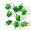 IMPODIO Mini paprika artificial – buah palsu - background putih