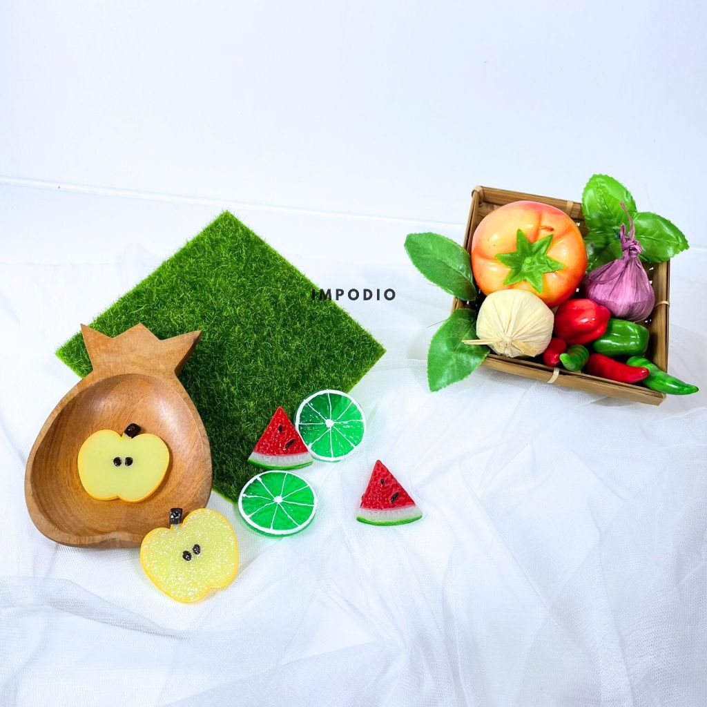 IMPODIO Paket Kitchen Bumbu dan Buah - Properti Foto Produk