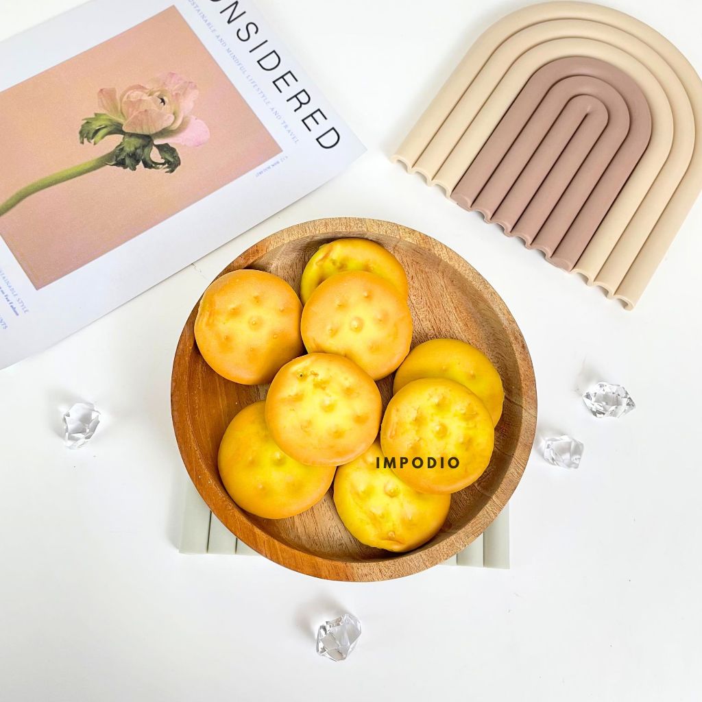 IMPODIO Tatakan Gelas Piring Rainbow Coaster Silicone - Dekorasi foto produk