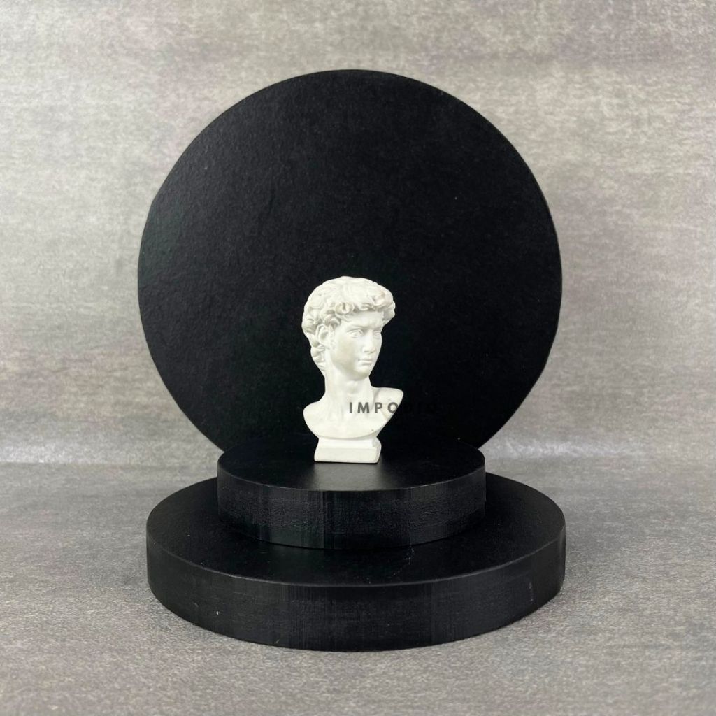 IMPODIO Set Podium Kayu Lingkaran Bertingkat 3 Variant Ukuran - Props Fotografi Display Produk