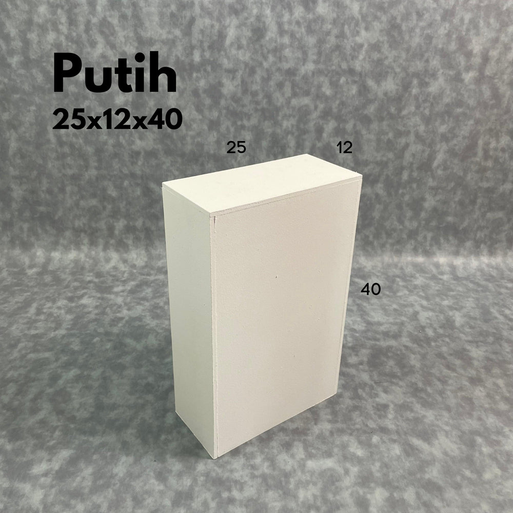 IMPODIO Podium foto product / showcase product ukuran 25 x 15 x 40cm - Properti foto studio