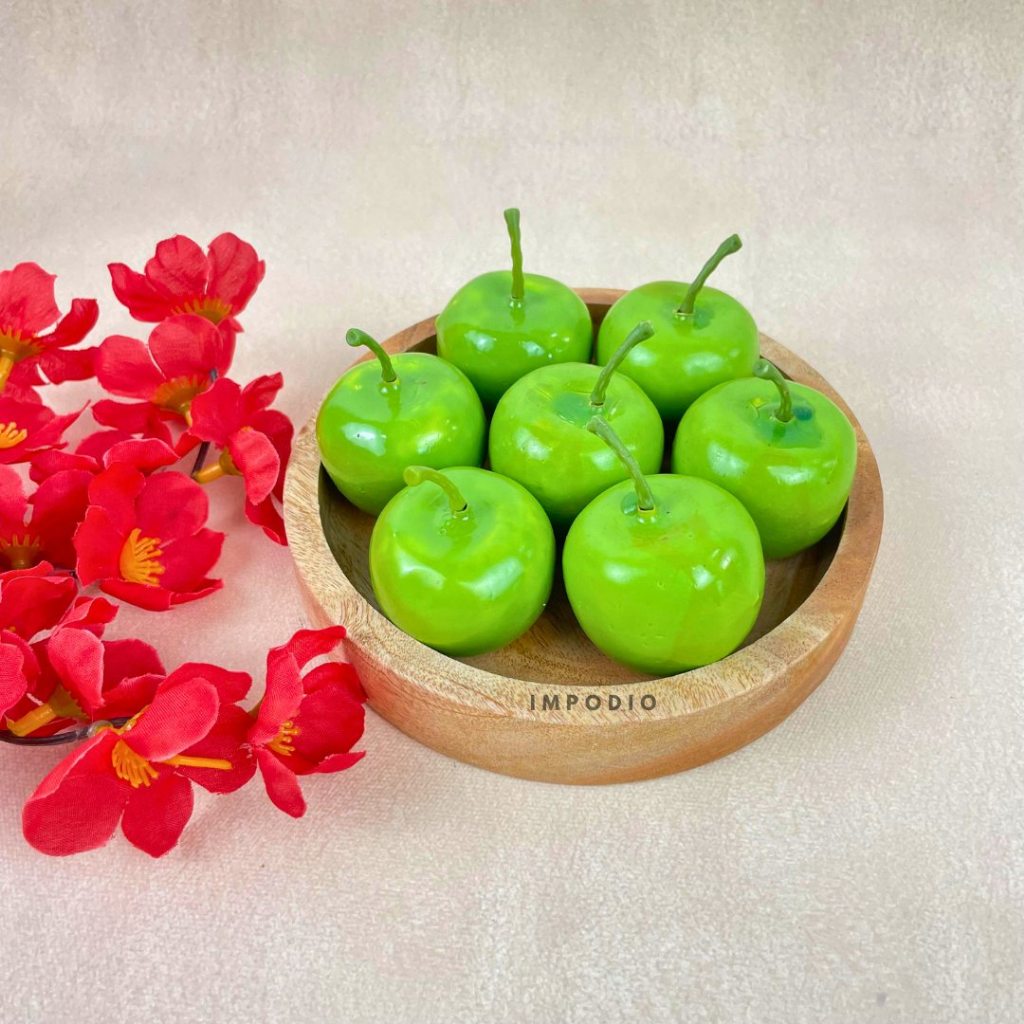 IMPODIO Buah Buahan Mini Palsu Satuan / Fake Artificial Fruits - Dekorasi Props Foto